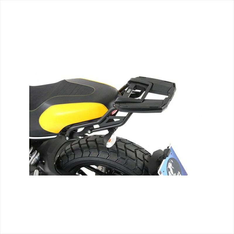 バイクパーツHEPCO&BECKER(ヘプコアンドベッカー) トップケースキャリア イージーラック ブラック 6617530 01 014548916407217SCRAMBLER800 15-18/SCRAMBLER400 Sixty2 16-20