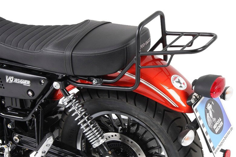 バイクパーツHEPCO&BECKER(ヘプコアンドベッカー) トップケースキャリア リアラック クローム 654551 01 024549950742845V9 Roamer 17-25