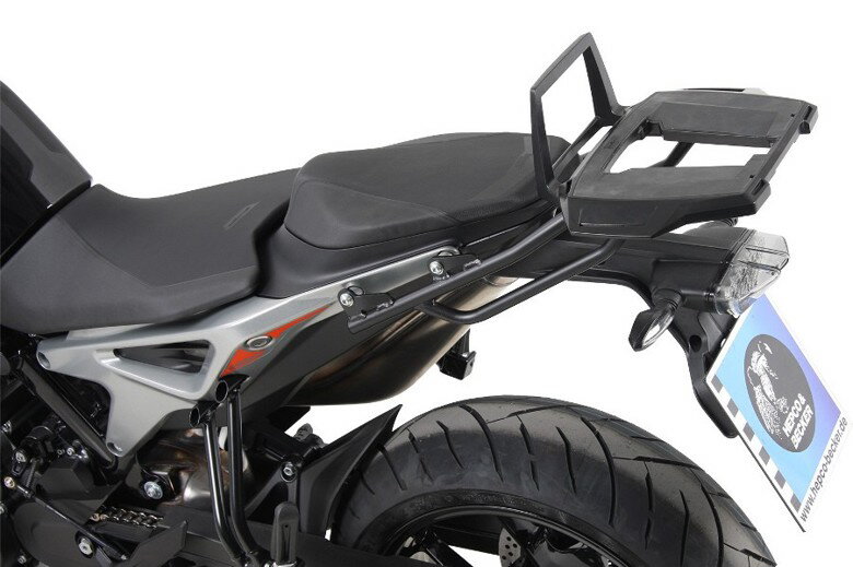 バイクパーツHEPCO&BECKER(ヘプコアンドベッカー) トップケースキャリア アルラック ブラック 6527569 01 014549950880417890Duke R 20-23/790Duke 18-25