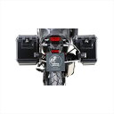 バイクパーツHEPCO&BECKER(ヘプコアンドベッカー) サイドキャリア カットアウトセット サイドケース エクスプローラー ブラック付 6519521 0...