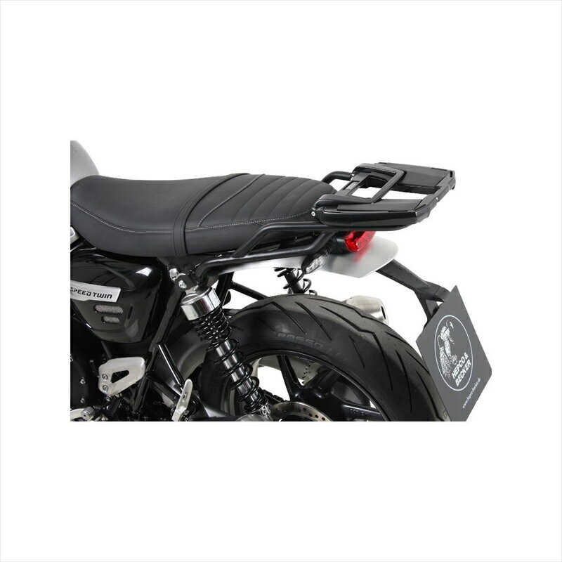 バイクパーツHEPCO&BECKER(ヘプコアンドベッカー) トップケースキャリア イージーラック ブラック 6617591 01 014550255192785Speed Twin 19-23