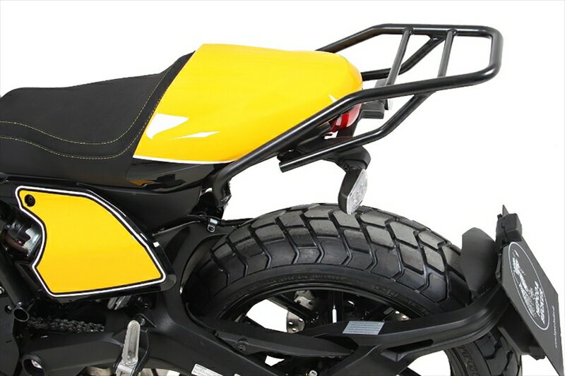 バイクパーツHEPCO&BECKER(ヘプコアンドベッカー) リアキャリア ブラック トップケース不可 6547593 01 014550255197124