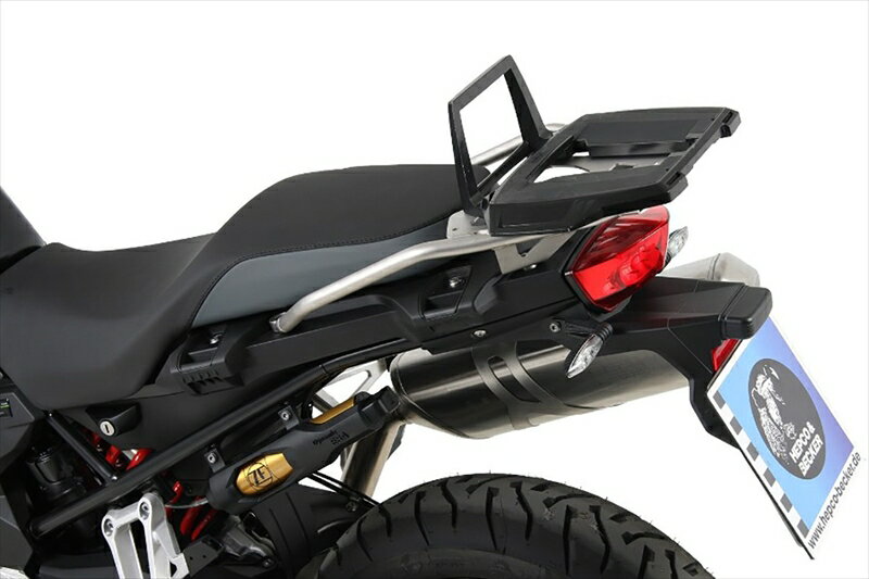 バイクパーツHEPCO&BECKER(ヘプコアンドベッカー) トップケースキャリア アルラック ブラック6526512 01 014550255339968
