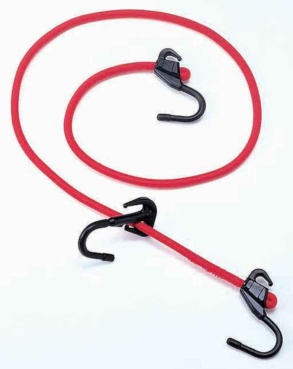 バイク用品 モトフィズ MOTOFIZZ キャリングコード 1-V RED 100cmMF-4601 4510819101028