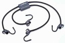 【5日前後で発送】バイク用品 モトフィズ MOTOFIZZ キャリングコード 3-V BLK 62-106cmMF-4606 4510819101073