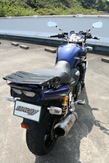 バイク用品 ハーディー HARDY カスタムビレットキャリア ブラック XJR1200 XJR1300HBC201BK 4548664017010取寄品 セール