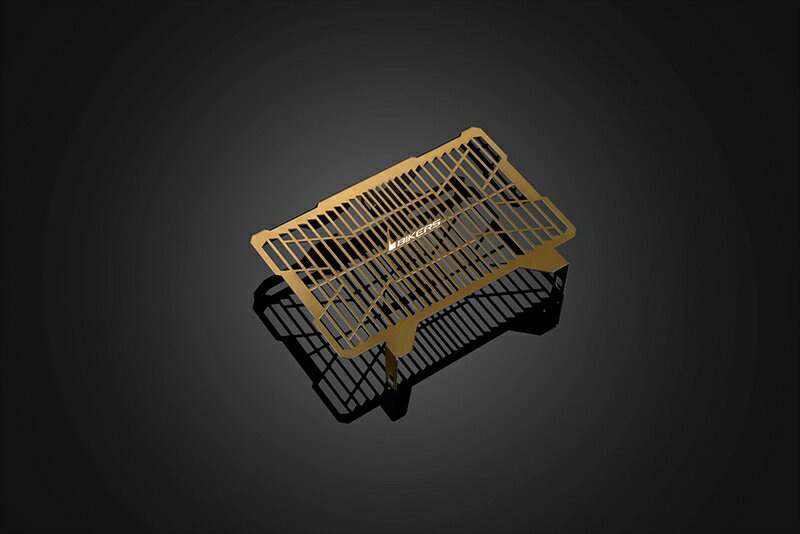 バイクパーツBIKERS(バイカーズ) ラジエターガード ステンレス チタンコート ゴールドH0374-GLD4548916774425