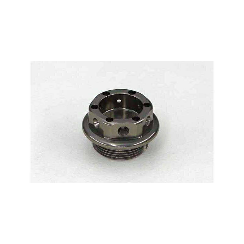 バイクパーツ 冷却系ケイファクトリー オイルフィラーキャップ チタンカラー Bタイプ000VZCD002C 4582215500644