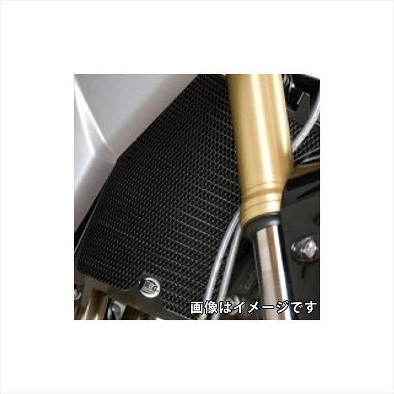 バイクパーツ 冷却系アールアンドジー ラジエターガード ブラックRG-RAD0270BK 4573382097631TRIUMPH Trident660 21-