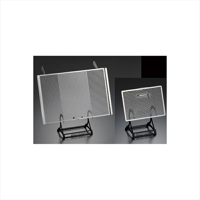 バイクパーツ 冷却系エッチングファクトリー ラジエター＆OCガード エンブレム黒 ROD-MULTI-00 4548916335671Multistrada1200 -14