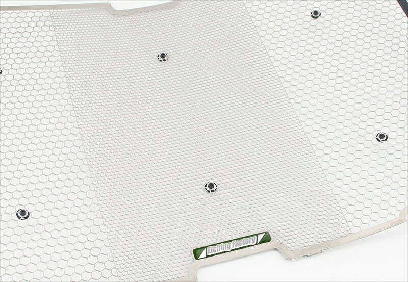 バイクパーツ 冷却系エッチングファクトリー ラジエターコアガード エンブレム緑 RGS-M109-00 4548916338504M109R ブルーバード10-13