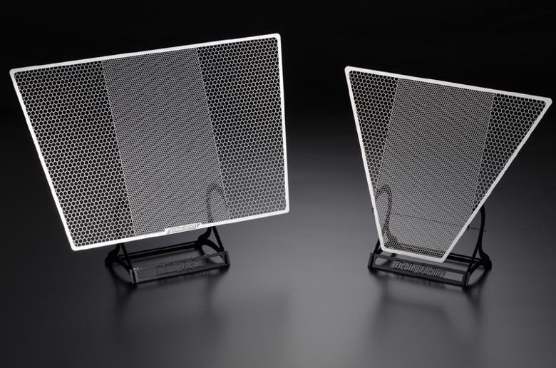 バイクパーツ 冷却系エッチングファクトリー ラジエターガード エンブレム赤 RGY-YZFR6-R01 454891634019407 YAMAHA レースkit MB社 R/G