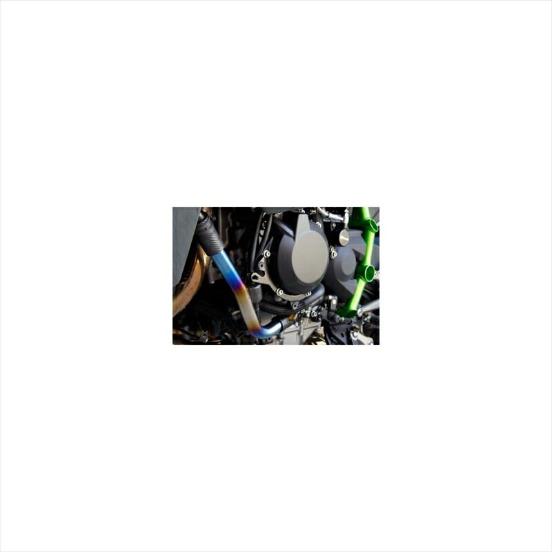 バイクパーツ 冷却系トリックスター チタンラジエターパイプ TS-WP-H01 4560417399259Ninja H2/H2R
