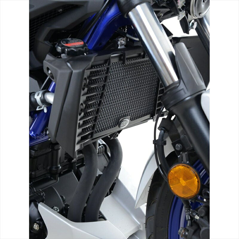 バイクパーツ 冷却系アールアンドジー ラジエターガード ブラックRG-RAD0205BK 457...