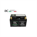 【BC BATTERY(ビーシーバッテリー)】ビーシーバッテリ リチウムイオンバッテリー BCTX9-FP■カタログ品番：P095-6986■メーカー品番：BCTX9-FP■JAN：8059070580532適応車両：BCTX9-FP 電圧 ： 4セル:各セル3.2V:公称電圧12.8V 従来の鉛バッテリーと同じ公称電圧と同じです。 キャッチフレーズ ： 特徴やサイズ／重量／CCA／ターミナル方向／適合は画像を参照下さい。 BC リチウムイオンバッテリー（LiFePO4) 超軽量 BCリチウムバッテリーは、同じ大きさのバッテリーで比較すると最大80％の軽量化を実現。品番により異なります。 ハイパワー 通常バッテリーの約3倍のクランキング電力を確保し、車両の始動性を向上します。 安全と保証 不燃性・非爆発性・酸漏れなどの心配もなく、モータースポーツなどにも安全に使用できます。 長寿命バッテリー 約2000回の充放電サイクルを実現。従来のバッテリーと比較して約1.5～2倍寿命となります。 環境にやさしい リチウムイオンバッテリーは地球環境にやさしく、酸や重金属（鉛・カドミウム・水銀）が含まれません。 安心の1年保証 BCリチウムバッテリーは1年保証です。条件は商品内の保証書に記載しています。 LEDバッテリーチェッカー付 バッテリー本体に電圧チェック機能が付いており、一目でバッテリーの状態が確認できます。 充電時間が短く、少ない自己放電 回復充電の補充電時間が非常に短く、他のバッテリーよりも自己放電が非常に少ない。 銅製 電極ターミナル バッテリー本体の電極は一般的な鉛タイプの電極より約10倍の導電率を持ち、銅電極の使用によって、軽量化と低抵抗電極によって、優れた初期電圧（クランキング性能）を保証いたします。 BMS-バッテリーマネージメントシステム バッテリー本体の放電及び充電状態において、各4つのセルがバランスよく保たれるように洗練されたプログラムによってコントロールされています。 4セル：各セル3.2V：公称電圧12.8V 従来の鉛バッテリーと同じ公称電圧と同じです。 ■メーカー：BC Battery Controller / BCバッテリーコントローラー ■商品名：BC リチウムイオンバッテリー（LiFePO4) ■商品内容：本体、保証書（1年） ※充電のはBC BRAVO 2000+ バッテリーチャージャー＆テスターをご使用ください 注意：旧車などのオルタネーターレギュレータが搭載されていない車両へは使用できません。 画像注意書き ：画像はイメージです。 ■商品分類：バイクパーツ、オートバイパーツ（モーターサイクル） ■カテゴリ：車、バイク、自転車 ＞ バイク ＞ バッテリー ■対象：男性(メンズ)、女性(レディース) ■キーワード：ツーリング(ロングツーリング)、通勤、通学 ※号機番号と適応車種を必ずご確認のうえ、ご注文くださいますようお願い致します。ご不明点等は、ご注文前にお問合せください。 ※掲載商品と実際の商品との色合いが異なる場合がございます。ご了承の程、宜しくお願い致します。 ※商品は予告なく仕様の変更や販売を終了している場合がございますので予めご了承下さい。 ※画像は装着画像や塗装済みのイメージ画像の場合がございます。 ※画像に含まれる、小道具等は商品には含まれておりません。 ※画像は装着イメージです。車両本体は商品に含まれておりません。