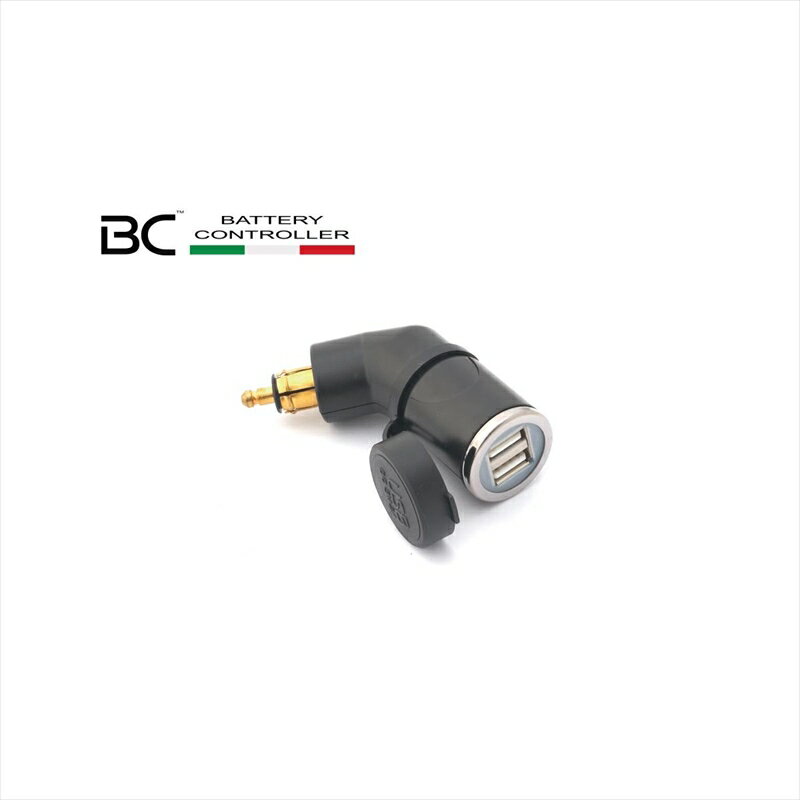 バイクパーツ 電子機器類ビーシーバッテリー BMWヘラーソケット用 BC-710-USBDIN 8059070581355USB変換アダプター 12V
