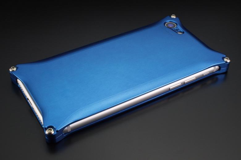 バイク用品 電子機器類ギルドデザイン ギルドD ソリッド ブルー iPhone8 7 GI-400BL42426 4522285424266