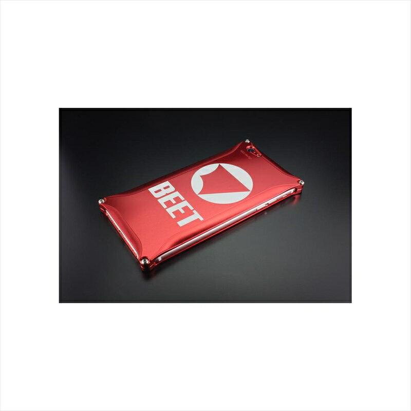 バイクパーツ 電子機器類ビート iPhoneカバー 6Plus/6sPlus 0713-I6P-06 4582346463696レッド