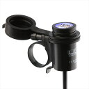 バイク用品 電子機器類ユーエー UA バイク用電源 デュアルUSB充電器UA-HB-2USB 5055954730324