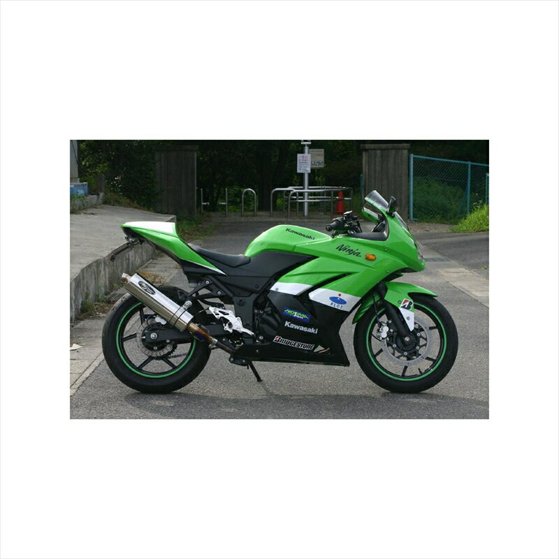 バイクパーツNOJIMA ENGINEERING(ノジマエンジニアリング) GTミドル スリップオン NMS626SGTM-CLK4548664552603Ninja250R 08-12