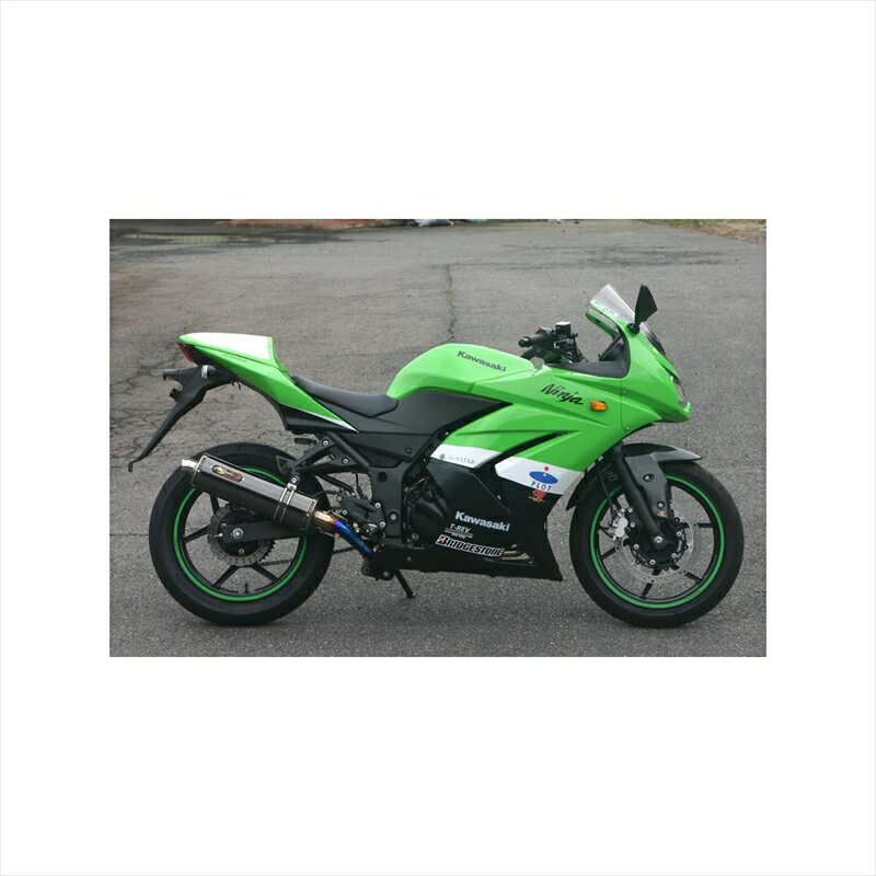 バイクパーツNOJIMA ENGINEERING(ノジマエンジニアリング) DLCチタン フルエキゾースト 2-1 NT626GTD-CLK4548916084982Ninja250R 08-12