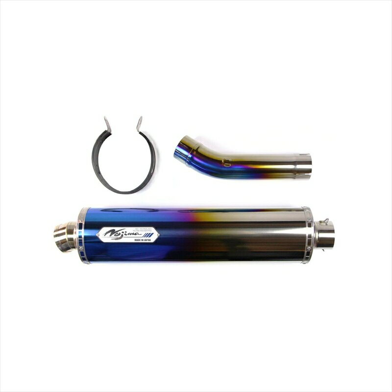 バイクパーツNOJIMA ENGINEERING(ノジマエンジニアリング) HEATチタン スリップオン NT408SGTH-CLK4548916719402BANDIT1250/S/F 07-16