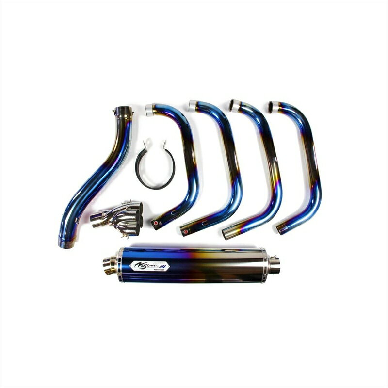 バイクパーツNOJIMA ENGINEERING(ノジマエンジニアリング) HEATチタン フルエキゾースト 4-1SC NTX608GTH-CL4548916719532ZRX1200R/S/1100