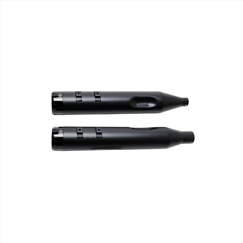 バイクパーツエスアンドエスサイクル S＆S スリップオン スラスター BLK/BLK M8 Touring 17-22550-0666 4548916982493
