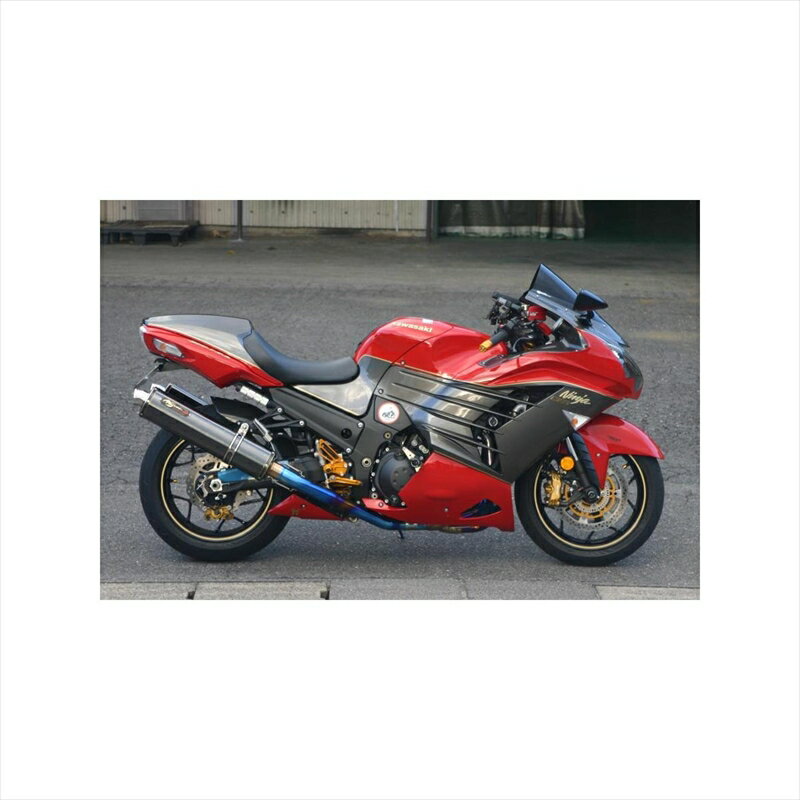 バイクパーツNOJIMA ENGINEERING(ノジマエンジニアリング) DLCチタン フルエキゾースト 4-1-2SC NTX645GTDW-CLK4549950021421ZX-14R US 12-15
