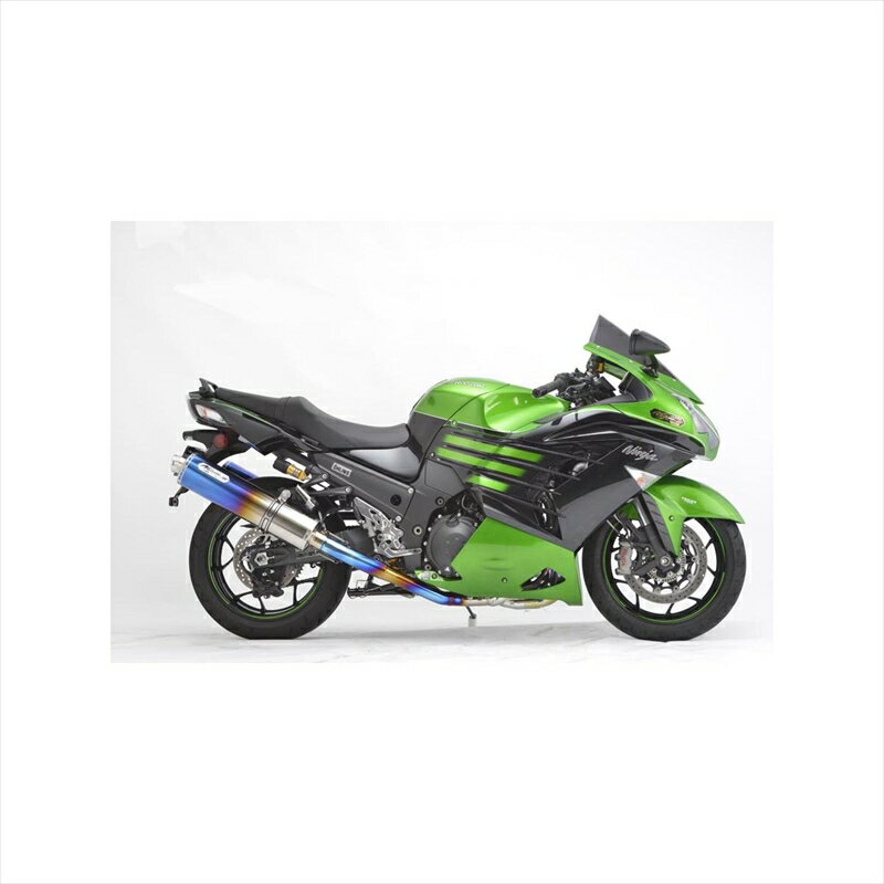バイクパーツNOJIMA ENGINEERING(ノジマエンジニアリング) HEATチタン フルエキゾースト 4-1-2SC NTX645GTHW-CLK4549950021438ZX-14R US 12-15