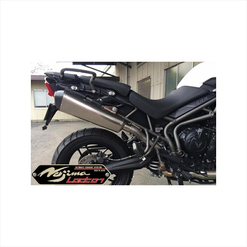 バイクパーツNOJIMA ENGINEERING(ノジマエンジニアリング) LOCK-ON スリップオン NT813SLC-CLK4549950195610TIGER800 13-16 EBL-BJ800