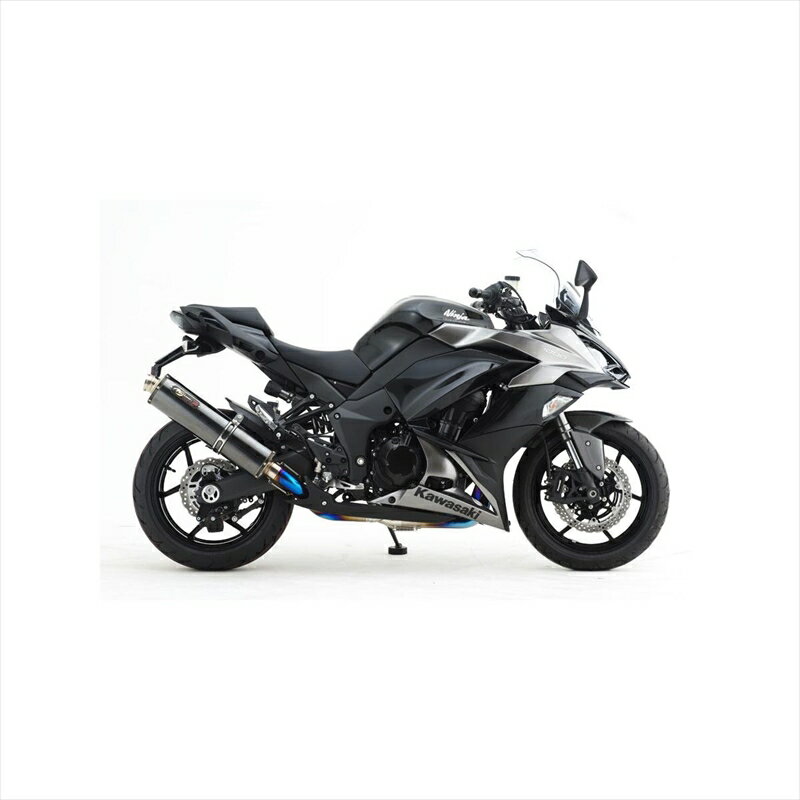 バイクパーツNOJIMA ENGINEERING(ノジマエンジニアリング) DLCチタン フルエキゾースト 4-1SC NTX654GTD-CLK4549950270638Ninja1000 17-19