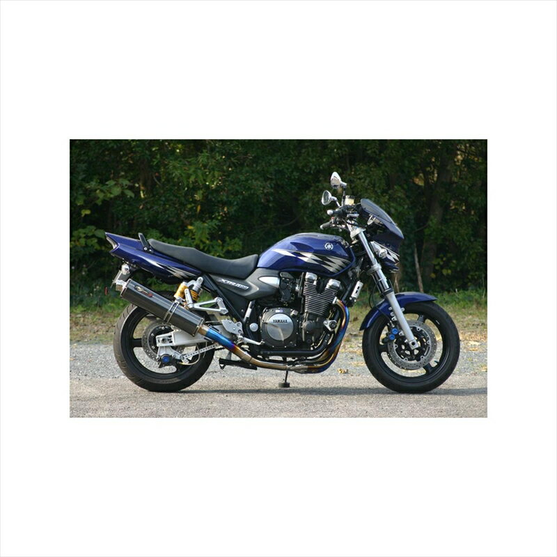 バイクパーツNOJIMA ENGINEERING(ノジマエンジニアリング) DLCチタン フルエキゾースト 4-1SC NTX225GTD-CLK4549950578031XJR1300 07-16