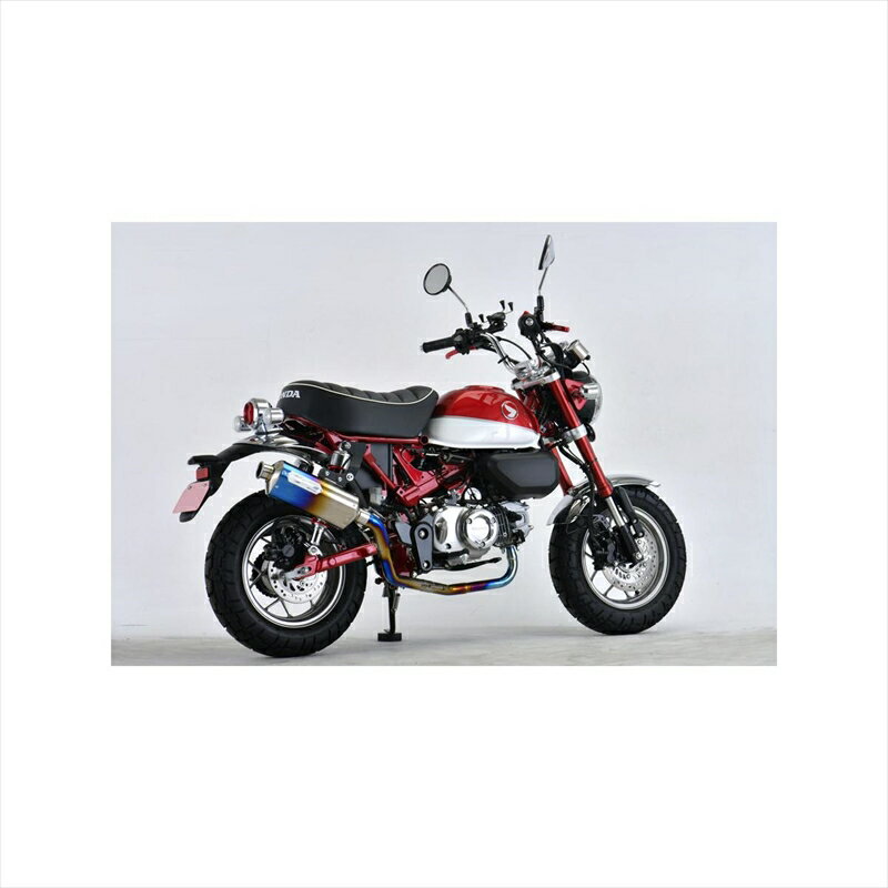 バイク用品 マフラーノジマエンジニアリング NOJIMA M2チタンフルエキゾースト ブルーグラデ モンキー125 18-19NT036M2B-CLK 4550255330422取寄品 セール