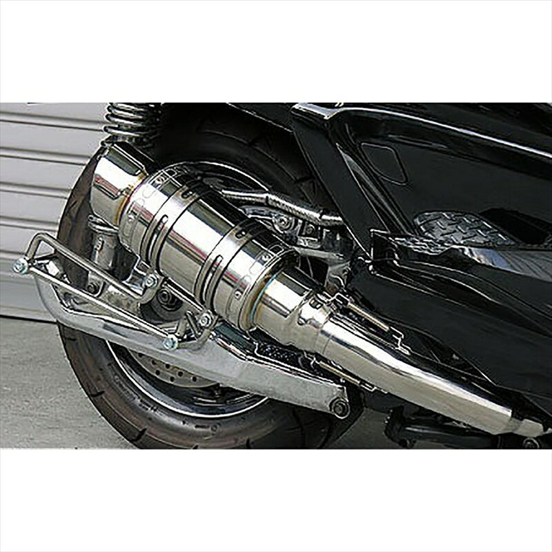 バイクパーツ マフラーウイルズウィン アトミックショートマフラー/ポッパー132-12-03 4548664993741GRANDMAJESTY400　-07