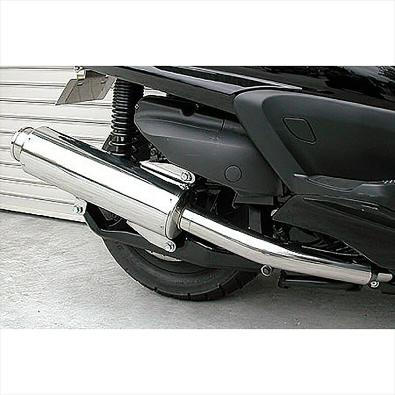 バイクパーツ マフラーウイルズウィン ビッグバズーカーマフラー132-01-02 4548664993789GRANDMAJESTY400(O2センサー付)