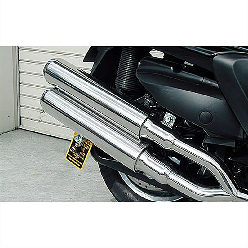 バイクパーツ マフラーウイルズウィン スタイリッシュツインマフラー/ジェット132-14-14 4548664993840GRANDMAJESTY400(O2センサー付)