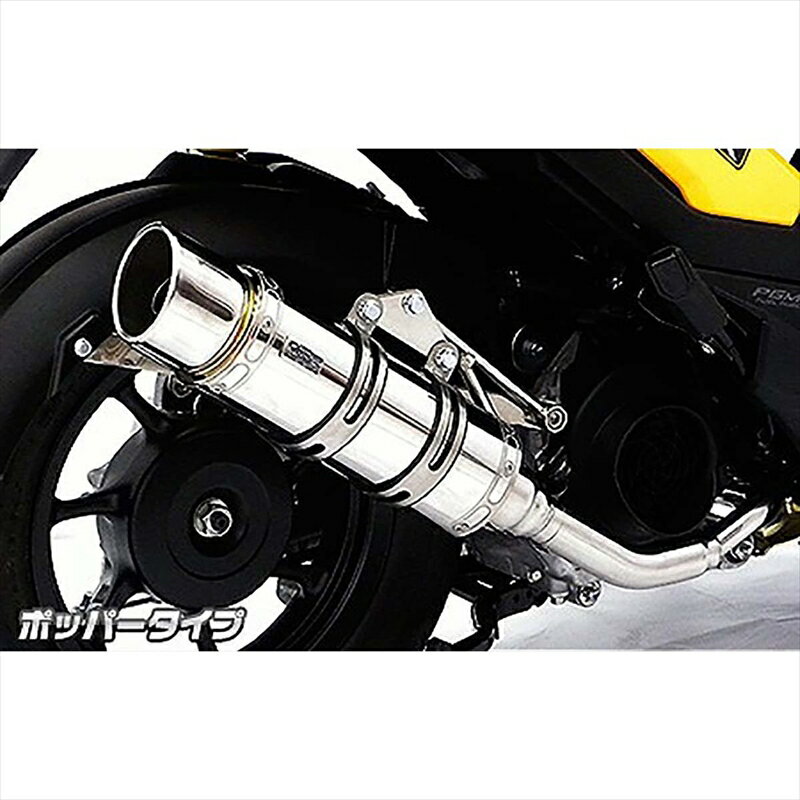 バイクパーツ マフラーウイルズウィン ロイヤルマフラー/ポッパー1282-59-02 4548916018321ZOOMER-X