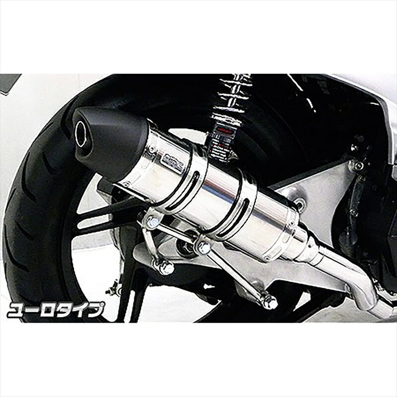 バイクパーツ マフラーウイルズウィン ロイヤルマフラー ユーロタイプ472-59-04 4548916507474キムコRACING125FI