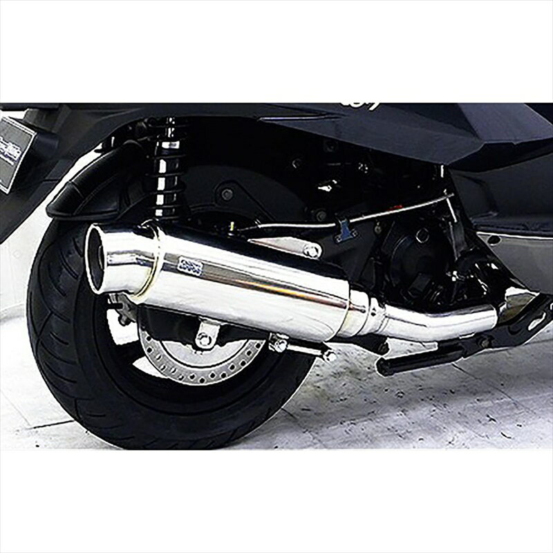 バイクパーツ マフラーウイルズウィン ステップマフラー692-08-01 4548916572403キムコ ダウンタウン125i