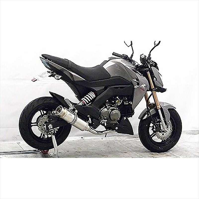 バイクパーツ マフラーウイルズウィン ロイヤルマフラー/バズーカー フルEX1732-59-01 4549950007562Z125 PRO
