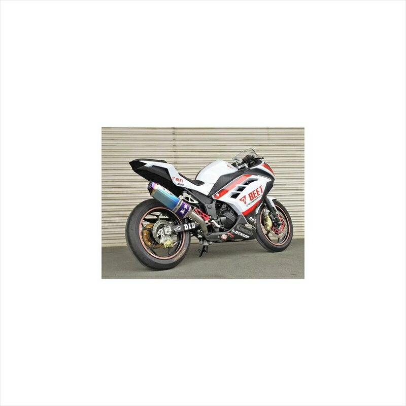 バイクパーツ マフラービート ナサートR-Evo TYPE2 クリアTI 1003-B26-50 4582346462927NINJA250 13-17 JP250用レーシングマフラー