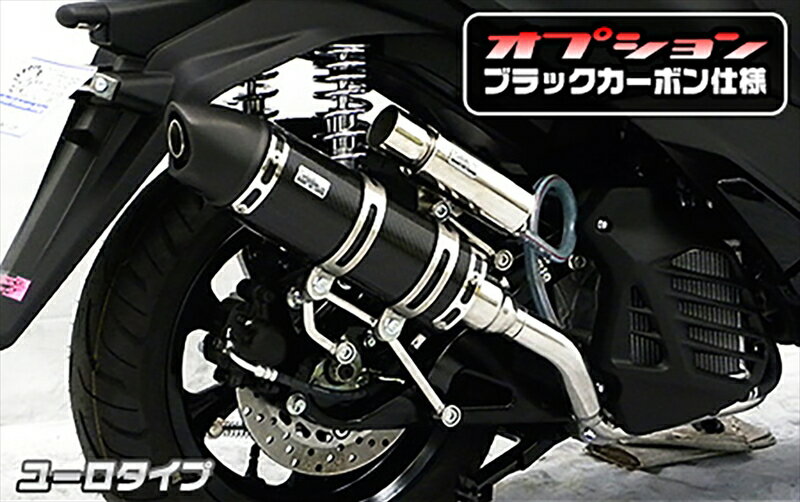 バイクパーツWIRUSWIN(ウイルズウィン) ロイヤルマフラー ユーロ ブラック.C2002-59-244550255010362