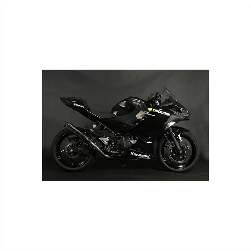 バイクパーツ マフラートリックスター レーシング ショットガン ブラックメッキ RFS-015E-SBMC 4560417409767Ninja250 18-
