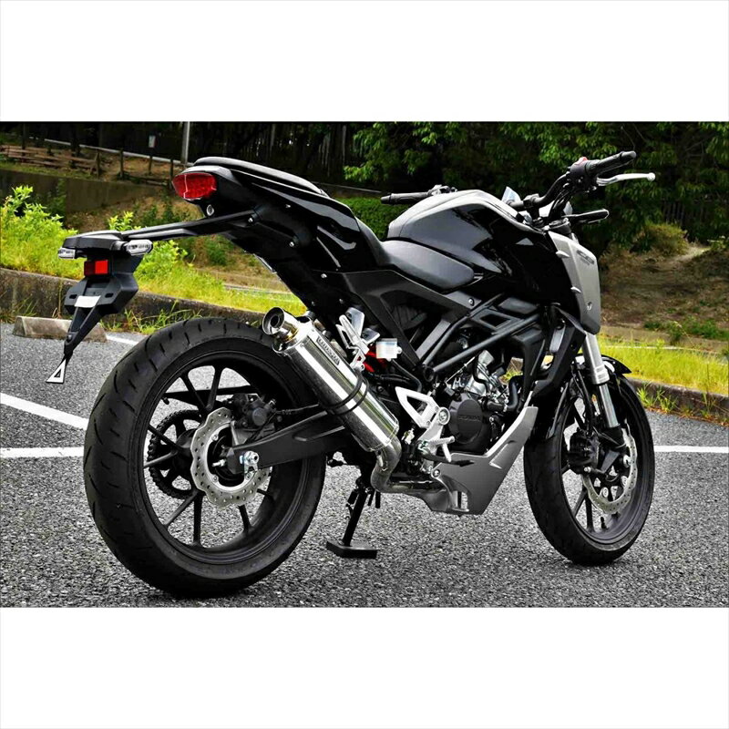 バイクパーツ マフラービームスモーターカンパニー R-EVO フルエキ ステンレス G182-53-S6J 4582285345190CB125R 18-(2BJ-JC79)
