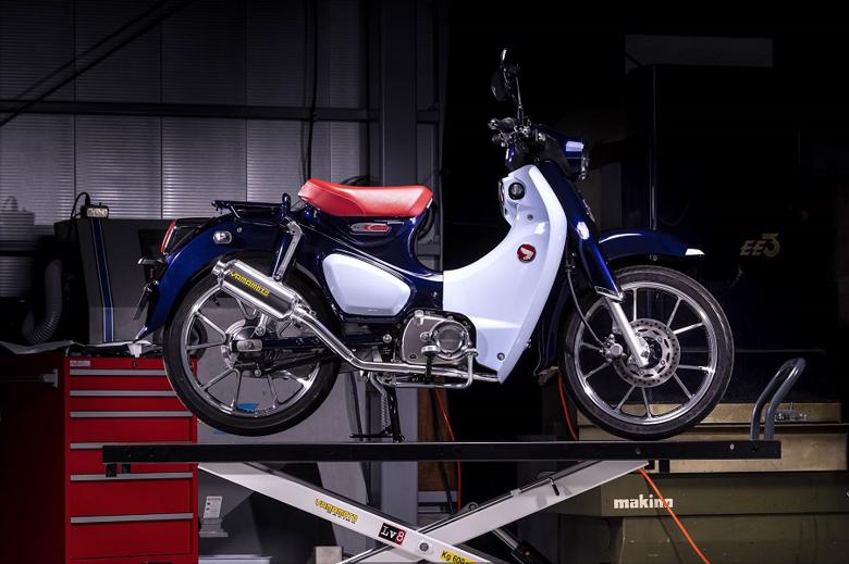 バイク用品 マフラーヤマモトレーシング ヤマモト.R SPEC-A SUS UP アルミプレス スーパーカブC125 18-(2BJ-JA48)10131-71SAP 4521717008210取寄品 セール