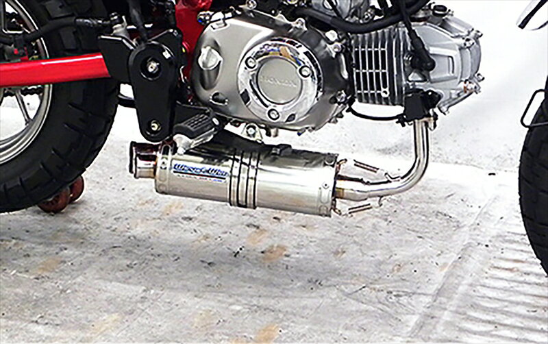 バイクパーツ マフラーWIRUSWIN(ウイルズウィン) ツインテールダウンマフラー2122-59-044550255375546