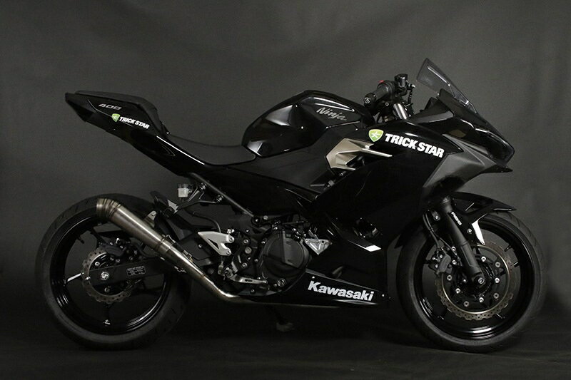 バイクパーツTRICK STAR(トリックスター) レーシングフルエキ雷神ショート RFS-020B-02RS4573269953791