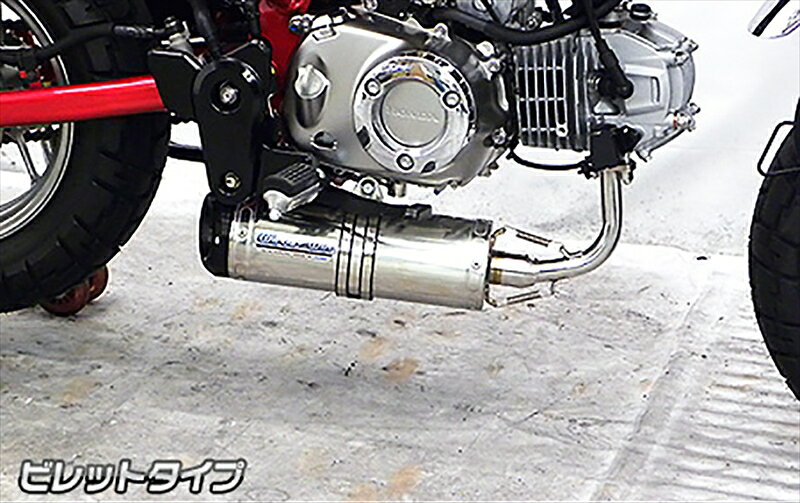 バイクパーツ マフラーWIRUSWIN(ウイルズウィン) ダウンマフラー ビレットタイプ2122-59-014550255399269