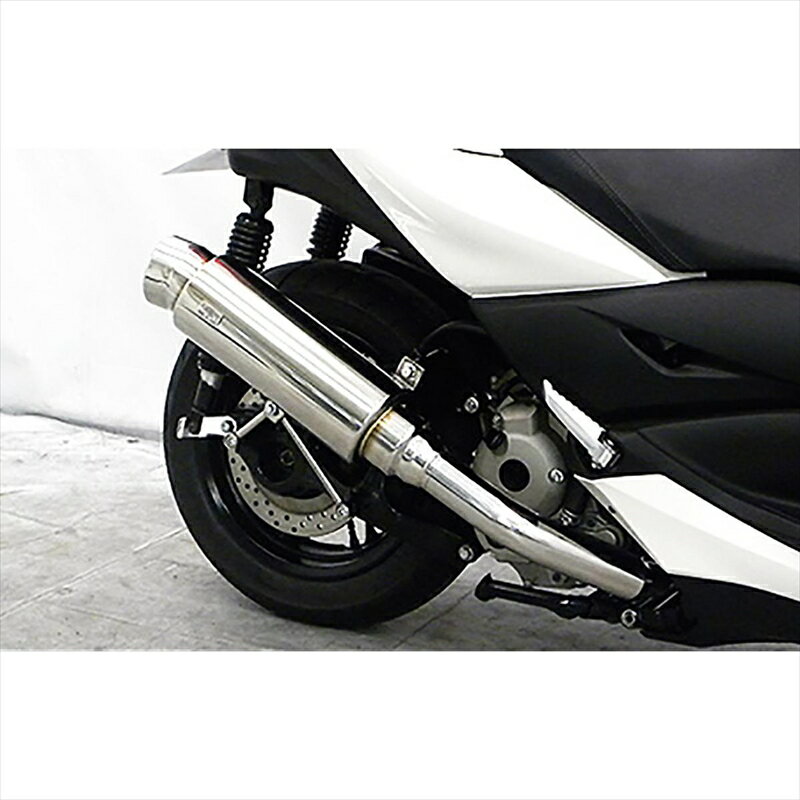 バイクパーツ マフラーウイルズウィン ステップマフラー2072-08-01 4550255427696XMAX 2BK-SG42J